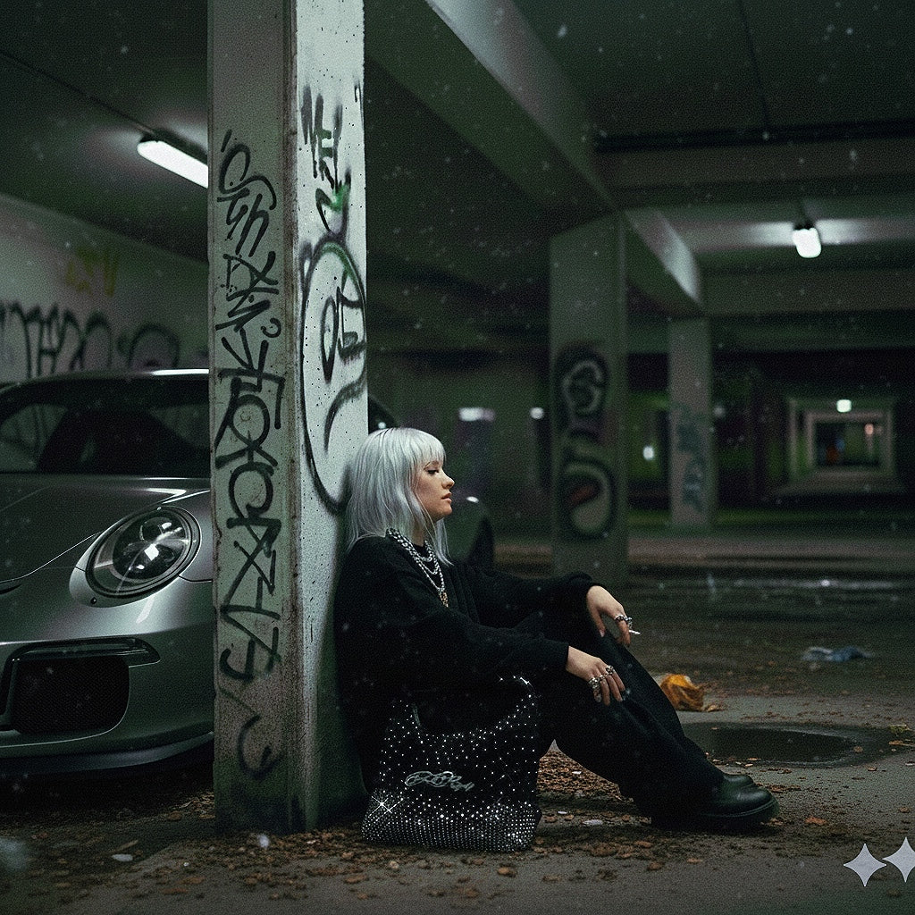 ROYATI Stardust Bag worn on model