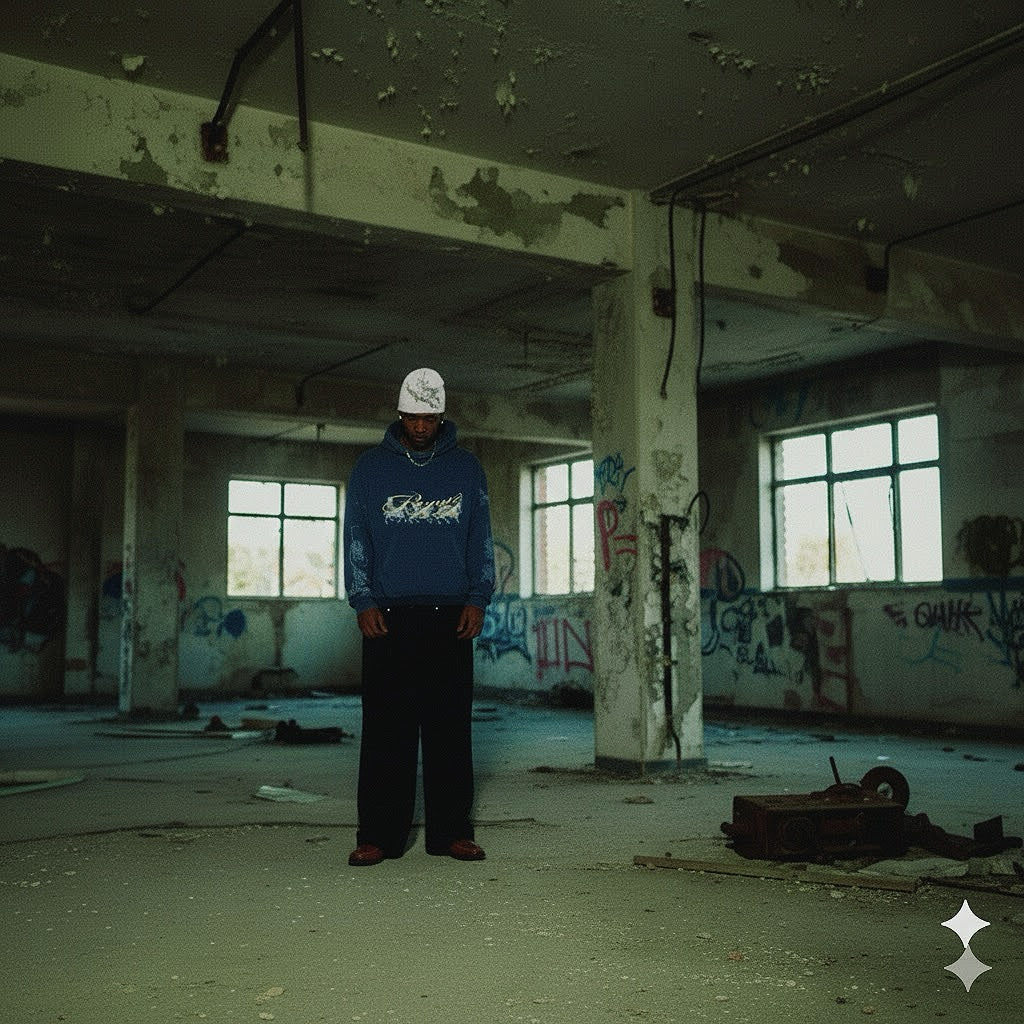 ROYATI fashion look on model
